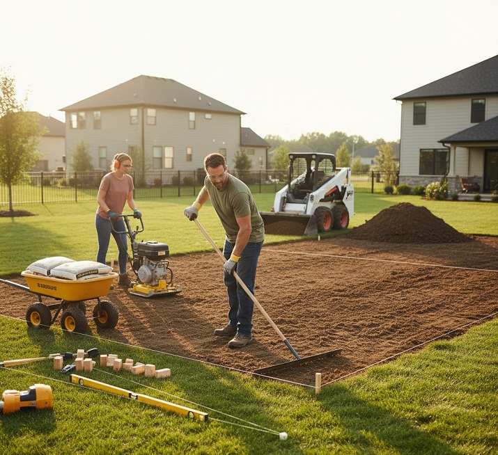 Top Tips for Safe and Efficient Yard Leveling
